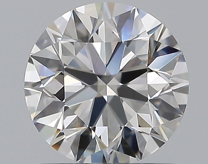 0.9 Carat Round Natural Diamond with  Cut Diamond in 14KT  view 1
