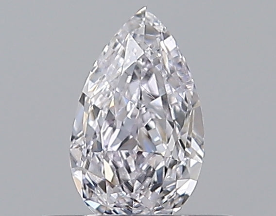 0.32 Carat Pear Natural Diamond with  Cut Diamond in 14KT  view 1

