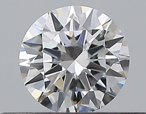 0.3 Carat Round Natural Diamond with  Cut Diamond in 14KT  view 1
