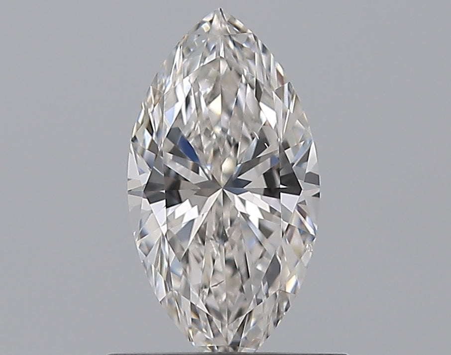 0.7 Carat Marquise Natural Diamond with  Cut Diamond in 14KT  view 1
