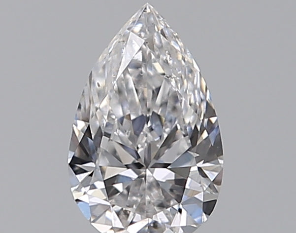 0.31 Carat Pear Natural Diamond with  Cut Diamond in 14KT  view 1
