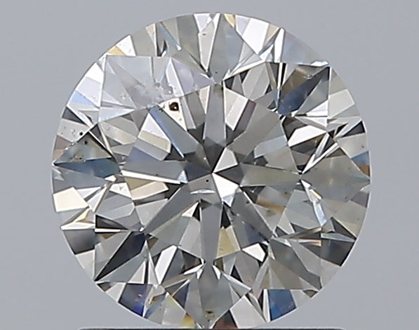 1.3 Carat Round Natural Diamond with  Cut Diamond in 14KT  view 1
