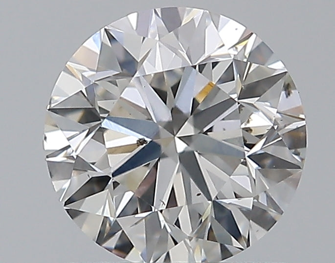 0.91 Carat Round Natural Diamond with  Cut Diamond in 14KT  view 1
