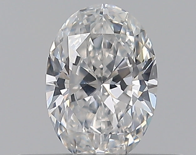 0.31 Carat Oval Natural Diamond with  Cut Diamond in 14KT  view 1
