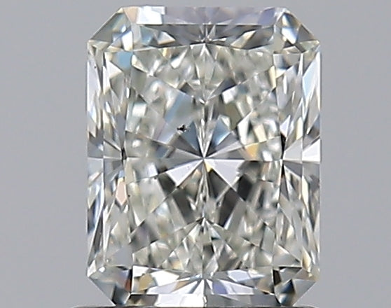 1.01 Carat Radiant Natural Diamond with  Cut Diamond in 14KT  view 1
