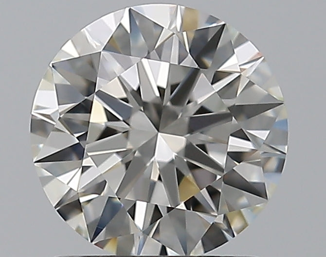 1.08 Carat Round Natural Diamond with  Cut Diamond in 14KT  view 1
