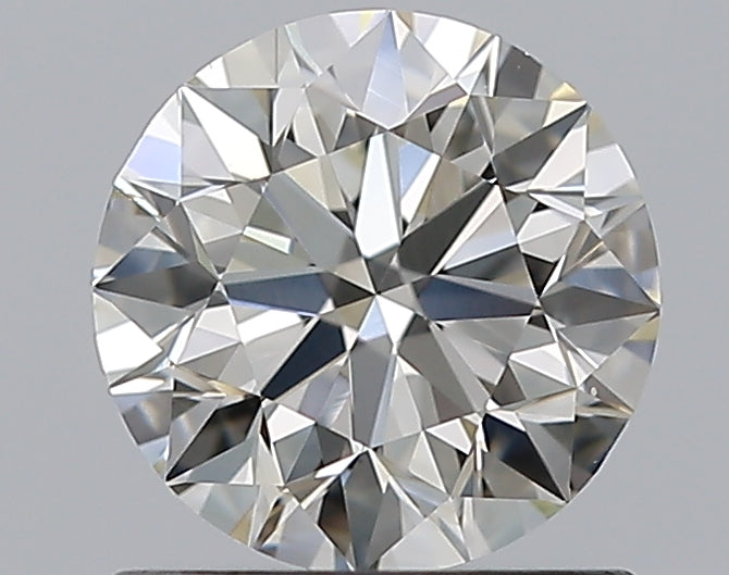 1.0 Carat Round Natural Diamond with  Cut Diamond in 14KT  view 1
