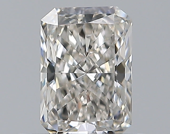 0.5 Carat Radiant Natural Diamond with  Cut Diamond in 14KT  view 1
