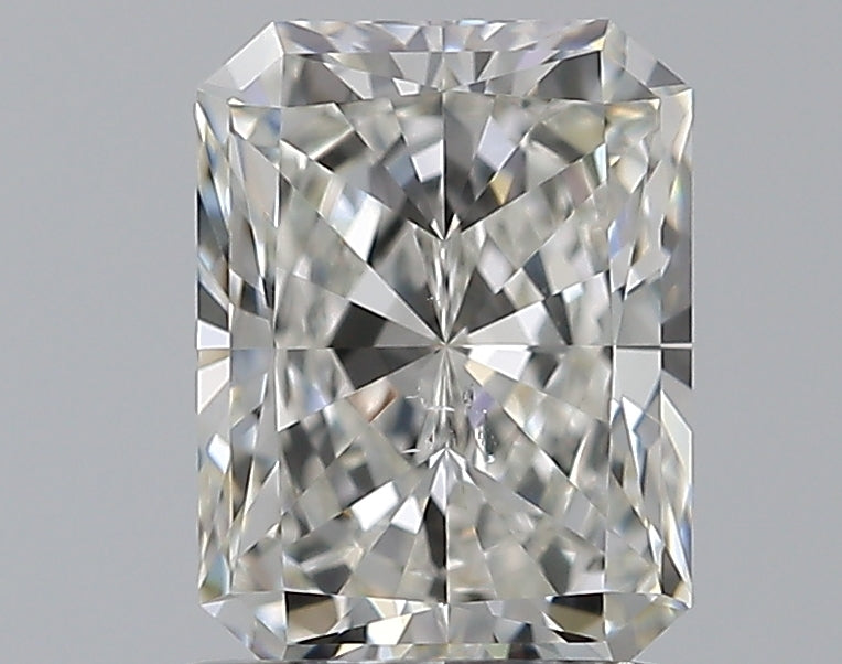 1.0 Carat Radiant Natural Diamond with  Cut Diamond in 14KT  view 1
