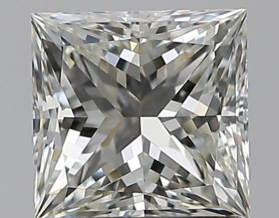1.2 Carat Princess Natural Diamond with  Cut Diamond in 14KT  view 1
