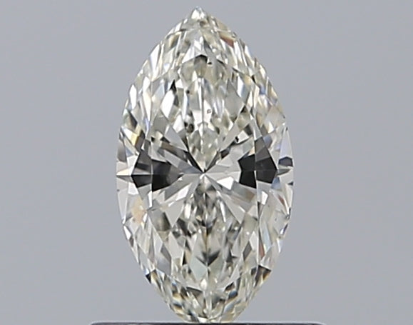 0.6 Carat Marquise Natural Diamond with  Cut Diamond in 14KT  view 1
