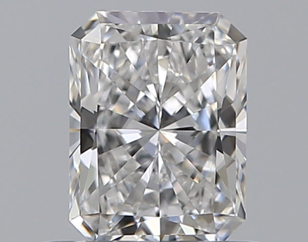 0.51 Carat Radiant Natural Diamond with  Cut Diamond in 14KT  view 1
