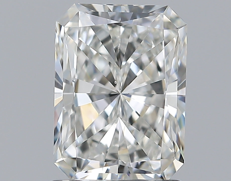 1.2 Carat Radiant Natural Diamond with  Cut Diamond in 14KT  view 1
