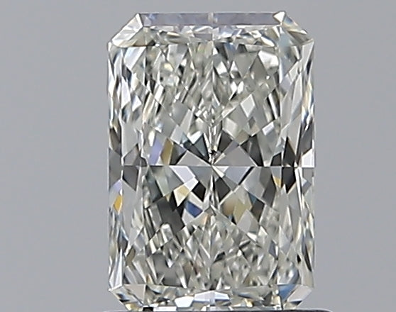 1.01 Carat Radiant Natural Diamond with  Cut Diamond in 14KT  view 1
