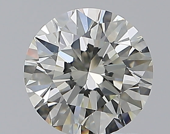 1.0 Carat Round Natural Diamond with  Cut Diamond in 14KT  view 1
