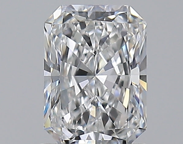1.0 Carat Radiant Natural Diamond with  Cut Diamond in 14KT  view 1
