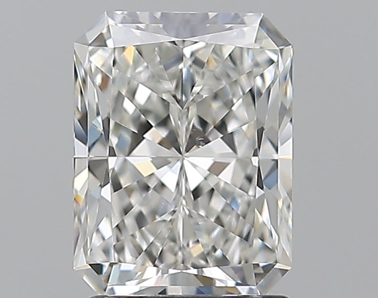 1.7 Carat Radiant Natural Diamond with  Cut Diamond in 14KT  view 1
