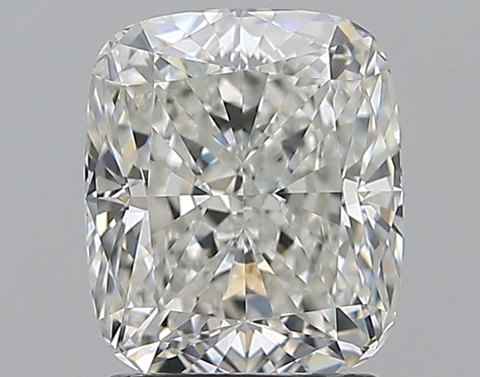 2.0 Carat Cushion Natural Diamond with  Cut Diamond in 14KT  view 1
