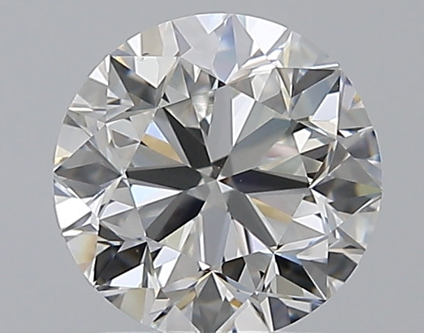 1.5 Carat Round Natural Diamond with  Cut Diamond in 14KT  view 1
