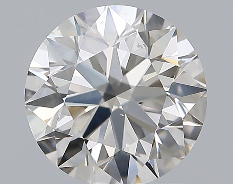 1.0 Carat Round Natural Diamond with  Cut Diamond in 14KT  view 1
