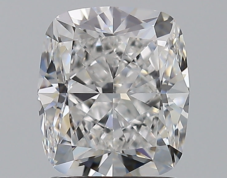 2.01 Carat Cushion Natural Diamond with  Cut Diamond in 14KT  view 1
