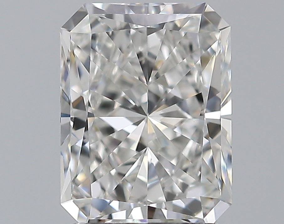 1.73 Carat Radiant Natural Diamond with  Cut Diamond in 14KT  view 1
