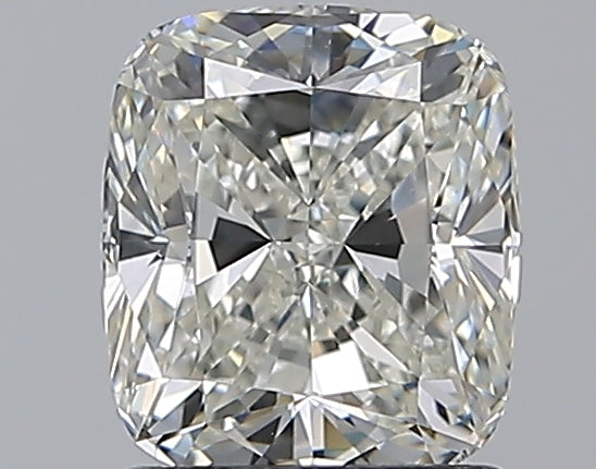 1.52 Carat Cushion Natural Diamond with  Cut Diamond in 14KT  view 1
