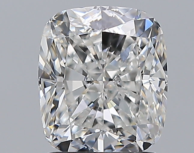 2.01 Carat Cushion Natural Diamond with  Cut Diamond in 14KT  view 1
