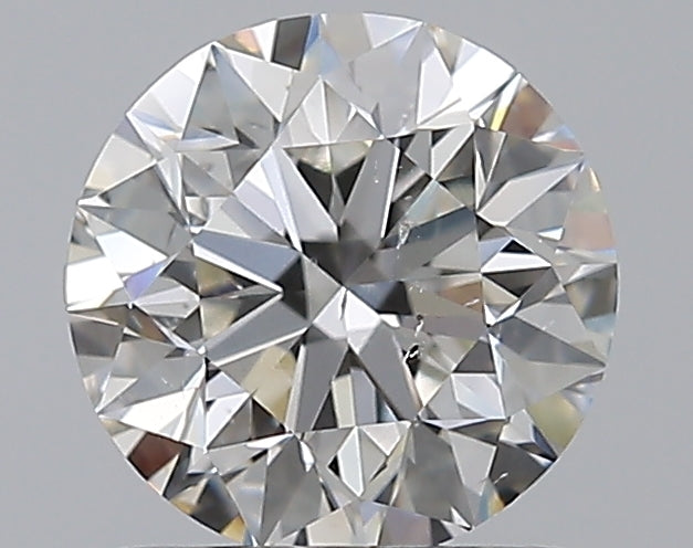 1.01 Carat Round Natural Diamond with  Cut Diamond in 14KT  view 1
