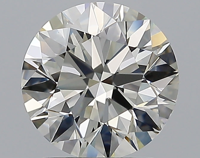 2.0 Carat Round Natural Diamond with  Cut Diamond in 14KT  view 1
