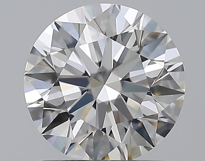 1.02 Carat Round Natural Diamond with  Cut Diamond in 14KT  view 1
