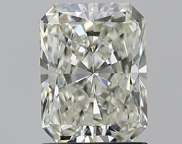 1.51 Carat Radiant Natural Diamond with  Cut Diamond in 14KT  view 1
