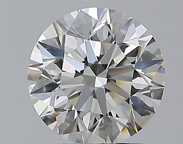 1.51 Carat Round Natural Diamond with  Cut Diamond in 14KT  view 1
