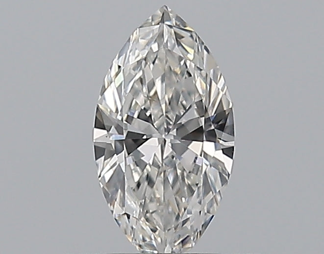 0.31 Carat Marquise Natural Diamond with  Cut Diamond in 14KT  view 1
