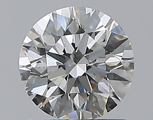 0.97 Carat Round Natural Diamond with  Cut Diamond in 14KT  view 1
