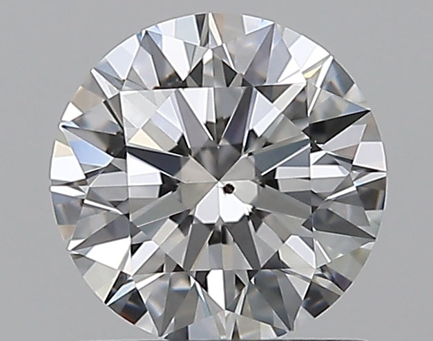 1.03 Carat Round Natural Diamond with  Cut Diamond in 14KT  view 1

