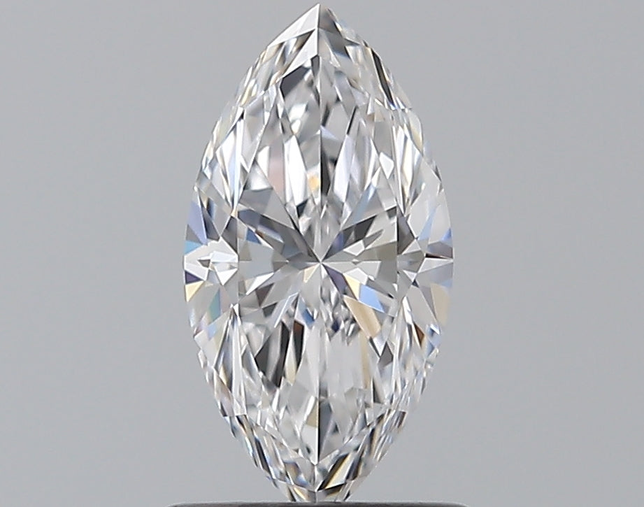 0.81 Carat Marquise Natural Diamond with  Cut Diamond in 14KT  view 1
