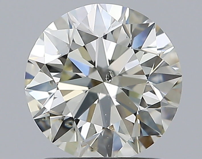 1.2 Carat Round Natural Diamond with  Cut Diamond in 14KT  view 1
