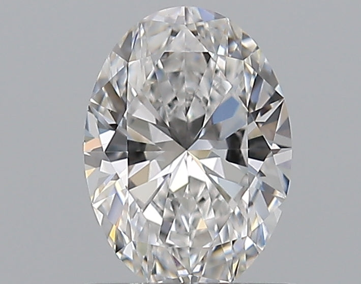 0.76 Carat Oval Natural Diamond with  Cut Diamond in 14KT  view 1
