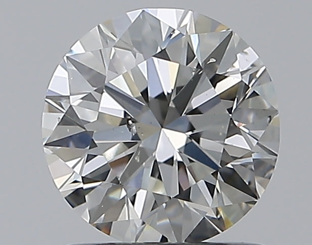 1.0 Carat Round Natural Diamond with  Cut Diamond in 14KT  view 1
