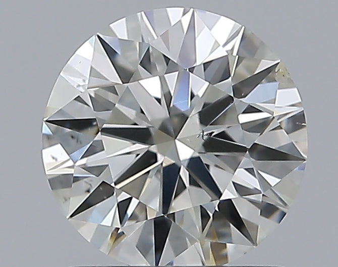 1.01 Carat Round Natural Diamond with  Cut Diamond in 14KT  view 1
