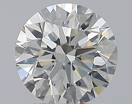 1.03 Carat Round Natural Diamond with  Cut Diamond in 14KT  view 1
