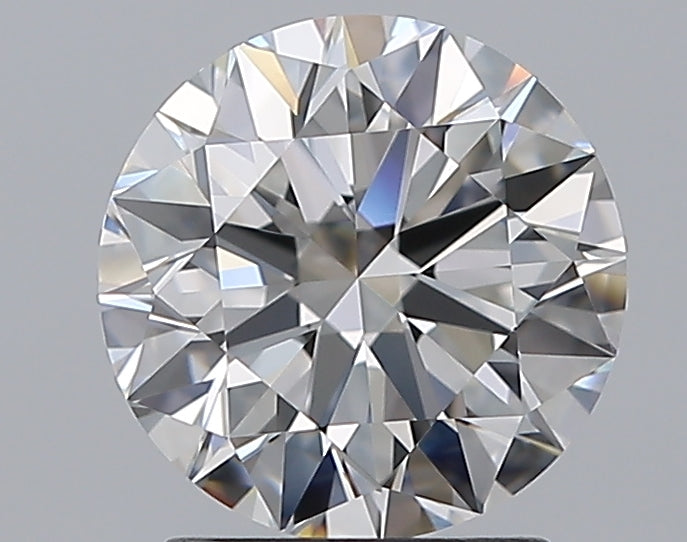 2.0 Carat Round Natural Diamond with  Cut Diamond in 14KT  view 1
