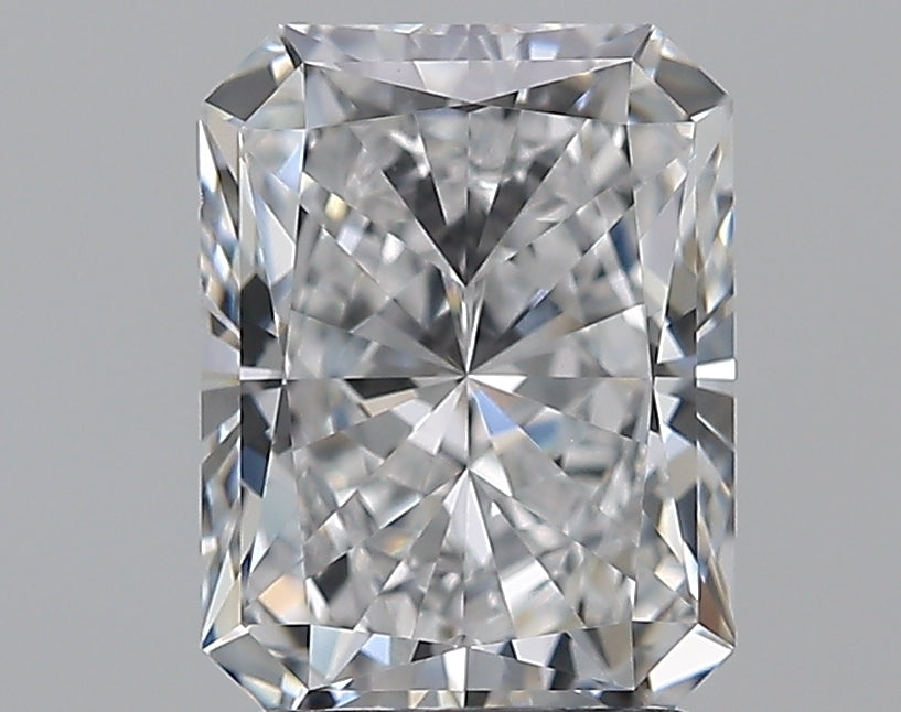 2.01 Carat Radiant Natural Diamond with  Cut Diamond in 14KT  view 1
