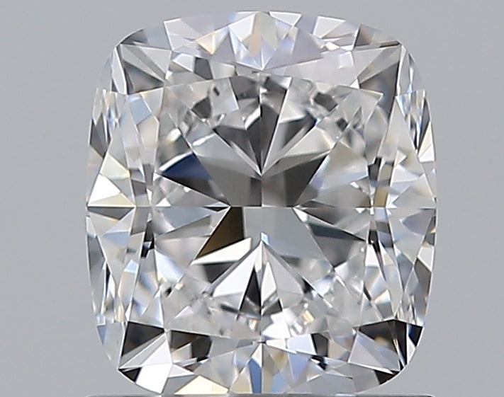 1.2 Carat Cushion Natural Diamond with  Cut Diamond in 14KT  view 1
