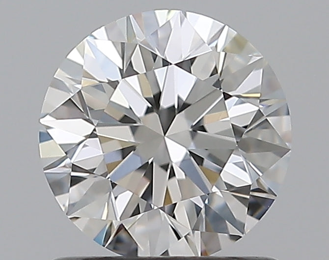 0.9 Carat Round Natural Diamond with  Cut Diamond in 14KT  view 1
