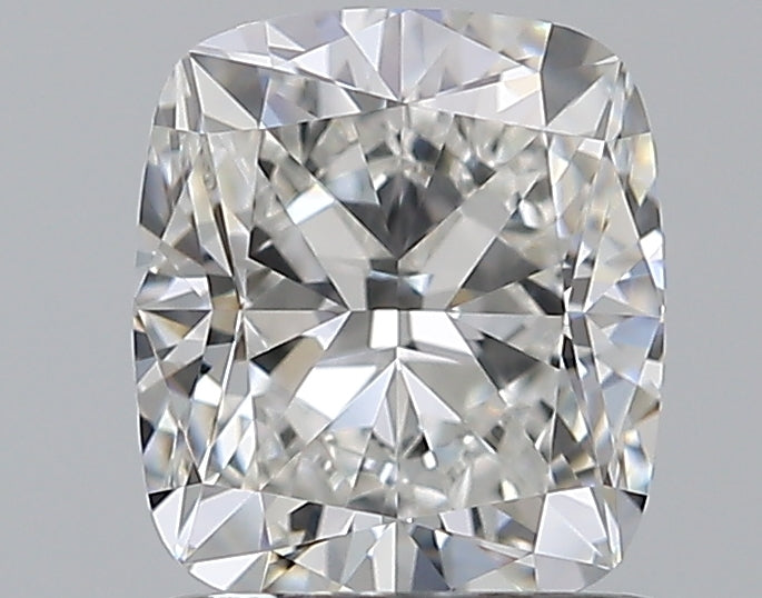 1.01 Carat Cushion Natural Diamond with  Cut Diamond in 14KT  view 1
