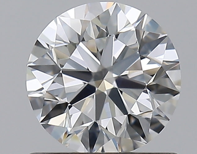 0.8 Carat Round Natural Diamond with  Cut Diamond in 14KT  view 1
