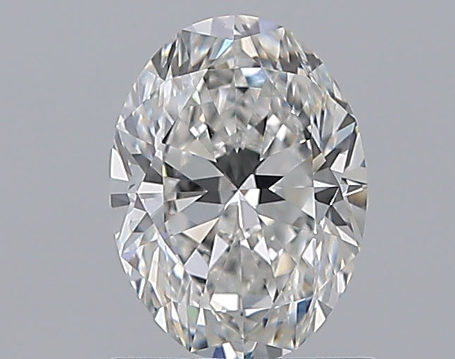 1.01 Carat Oval Natural Diamond with  Cut Diamond in 14KT  view 1
