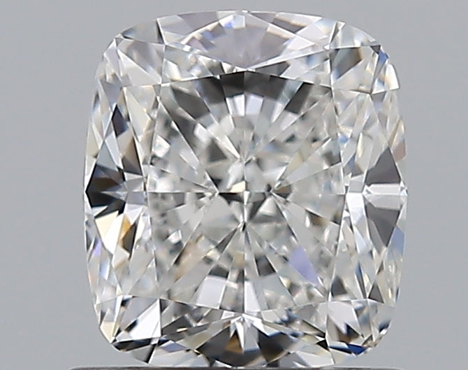 1.2 Carat Cushion Natural Diamond with  Cut Diamond in 14KT  view 1

